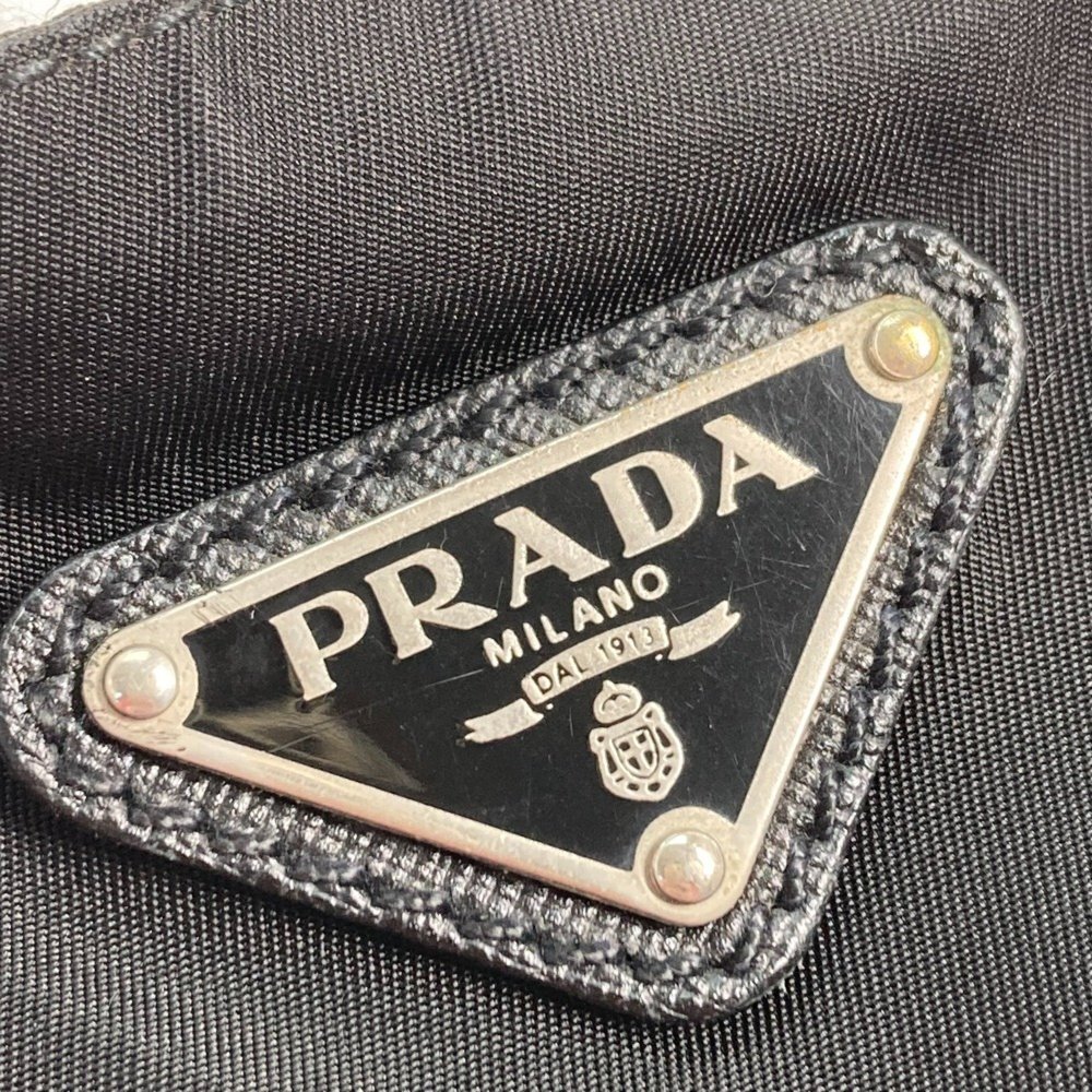 PRADA Black Pochette Shoulder Bag - Picture 11 of 16